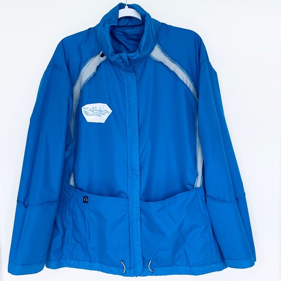 North End Ash City Hooded Jacket Audio Access Rool-Away Hood - Picture 5 of 14